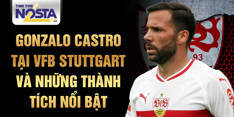 Gonzalo Castro tại VfB Stuttgart và những thành tích nổi bật