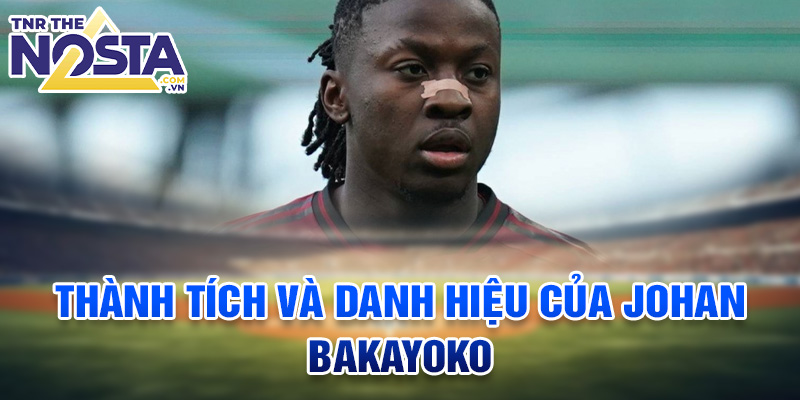 Thành tích và danh hiệu của Johan Bakayoko